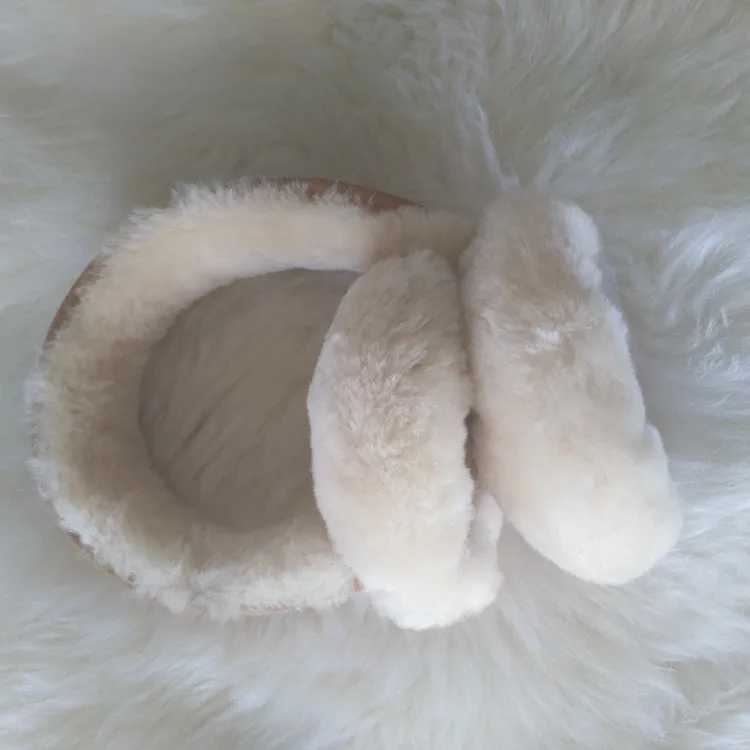 Уличные наушники хорошего качества, стильные меховые защитные меховые зимние наушники для детей