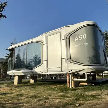 Mobile Room Space Module Homestay Panoramic Skylight Accommodation Camping Space Sapsule Container House cabin hotel