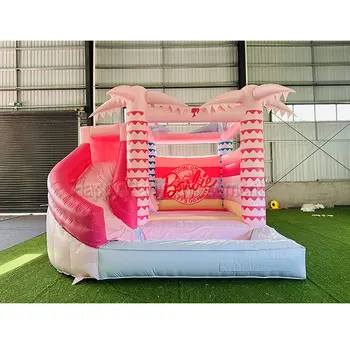 Commercial inflatable bounce house outdoor bouncy castle inflatable bouncer art panels for sale moonwalk combo for kids