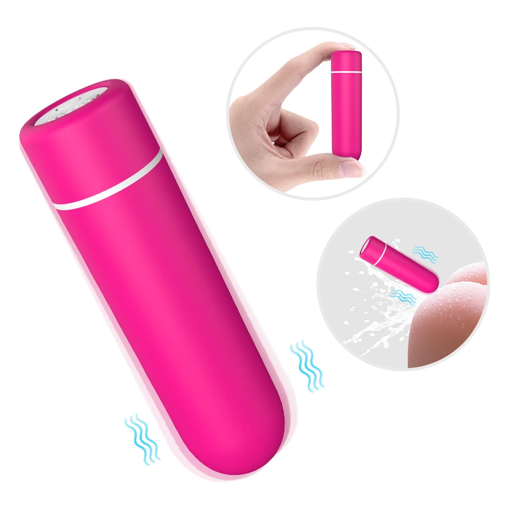 Factory Wholesale Power Love Bullet Vibrator Waterproof Silicone with 9  Frequency Sex Toys for Woman and Couple