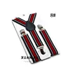 8#(black red and white stripes)