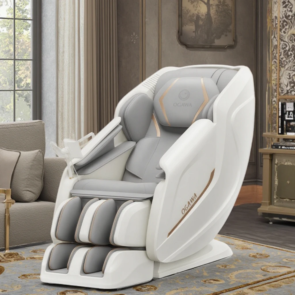 OGAWA 7508 Electric Full Body Leather Shiatsu Massage Chair