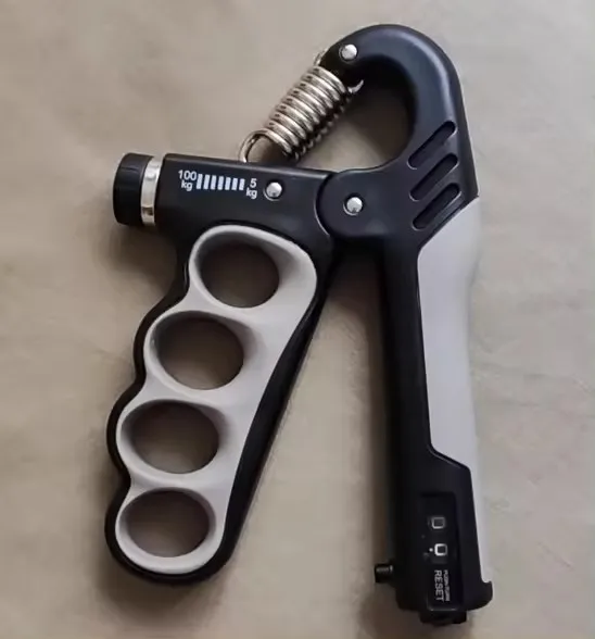 100 кг Регулируемый пружинный ручной захват с цифровым счетчиком усилитель для силовых упражнений