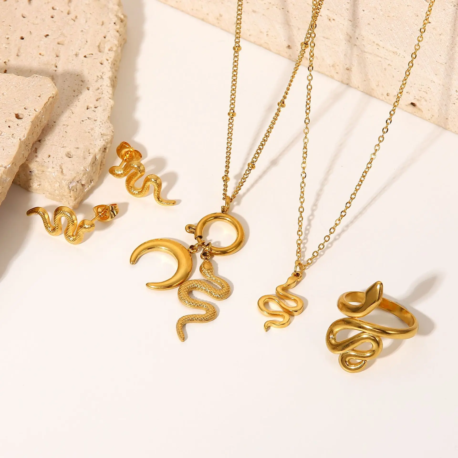 Vintage 18k Gold Plated Jewelry 