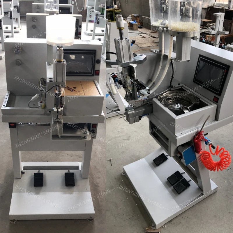 Rivet Bead Pearl Automatic Attaching Setting Beading Machine