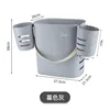 gray laundry basket