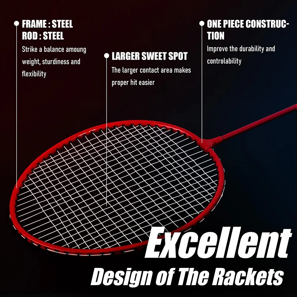 Class a Cartoon Joerex Racket Tas Badminton,hot Sale Badminton Set for Players