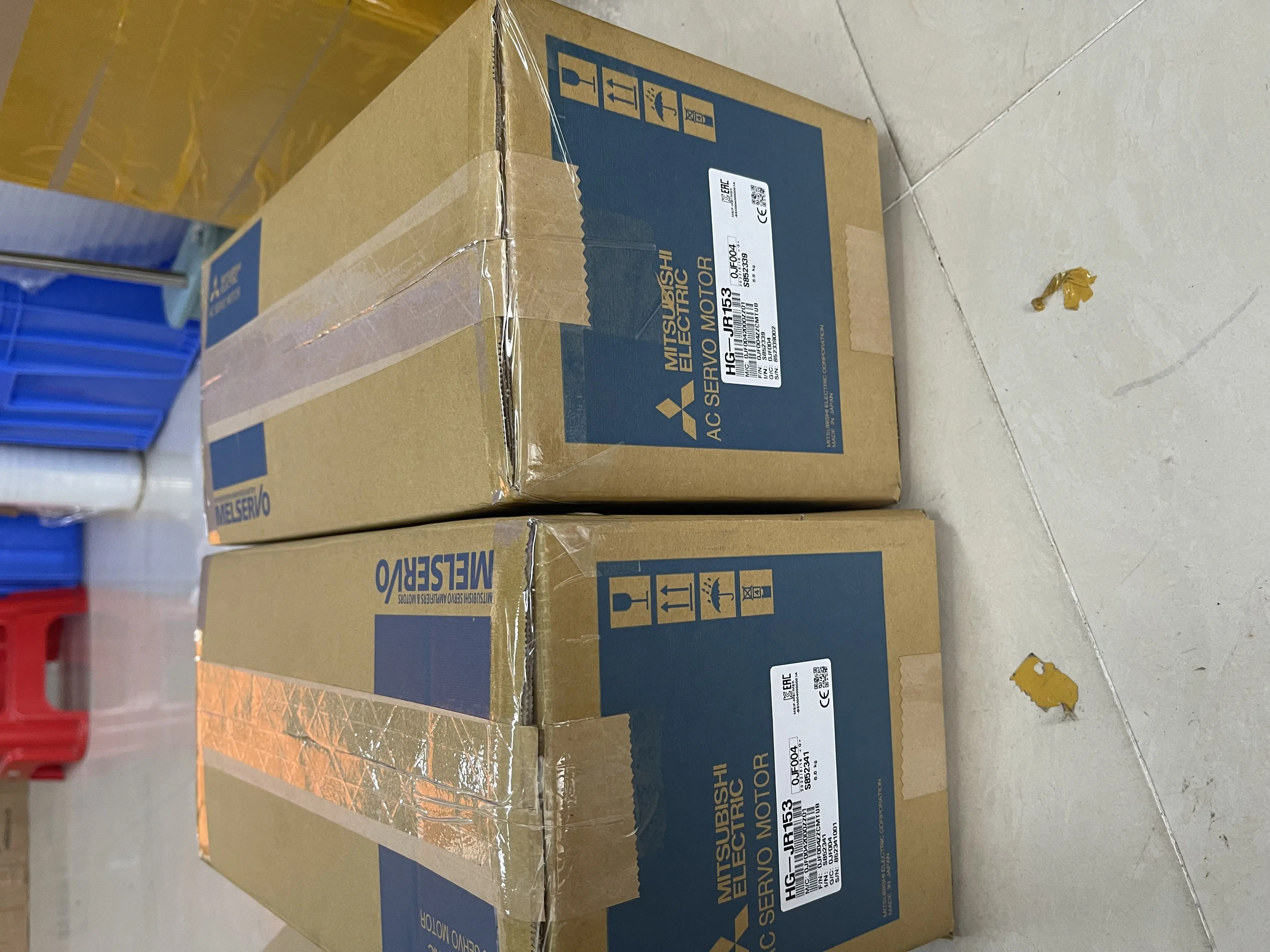 Mitsubishi AC Servo Motor HG-JR153 Mitsubishi AC Servo Motor HG-JR153