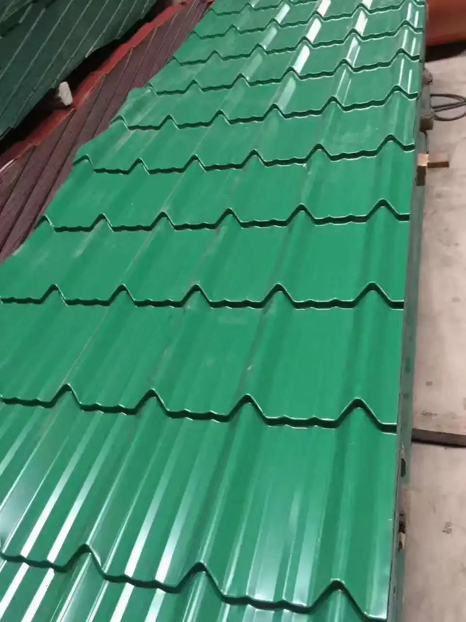 Astm Din Certified Zinc Roof Panels Color Coated Ppgi Corrugated
