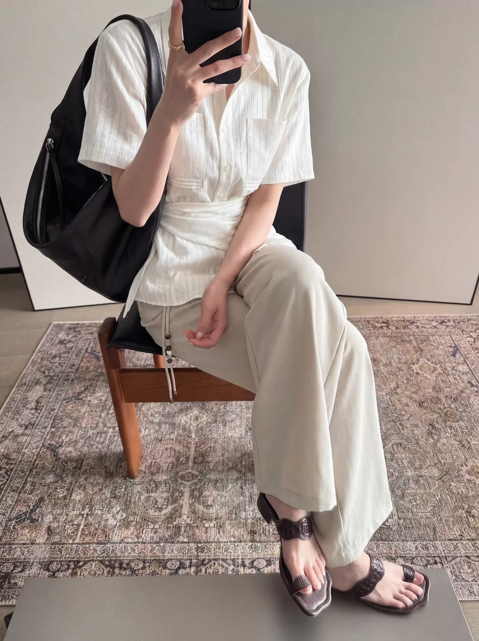 Exclusive Original Design Eco Friendly Woven Maxi Dress Elegant O Neck Pleats Ruffled Lace Details Breathable Spring Casual