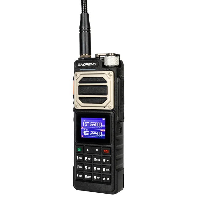 BAOFENG UV-25 10W Handheld Ham Radio Dual Band Two-Way UHF VHF Long Range Walkie Talkie with Carrying Case Full Kit Included