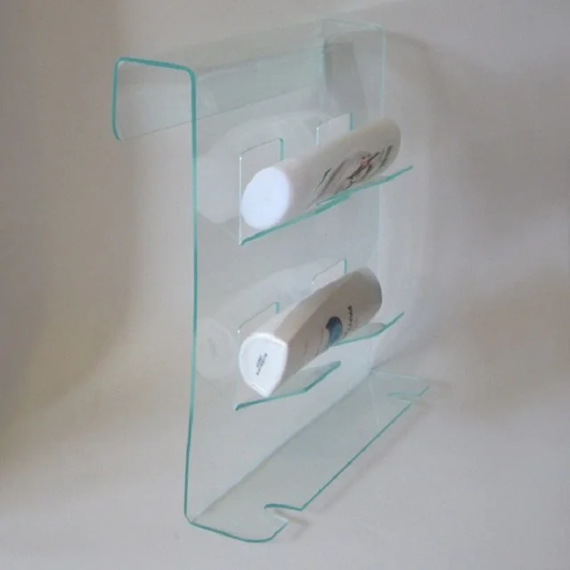Buy Acrylic Lucite Clear Bathroom Corner Shelf from Shenzhen Vanjin  Craftwork Co., Ltd., China