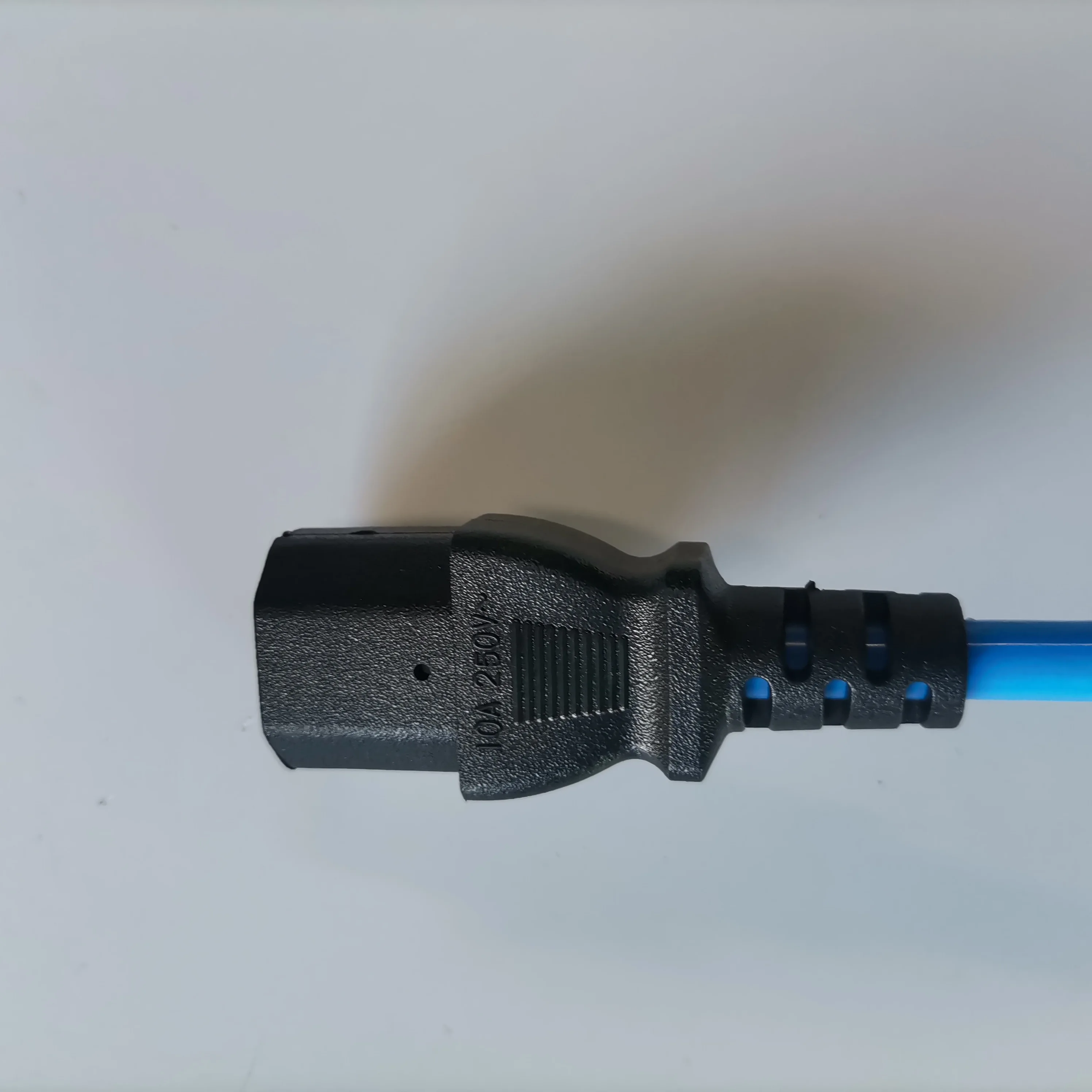 AC Plug Spiral Coil Curly Spring Power Cord Coiled with IEC 320 C13 and UK Plug