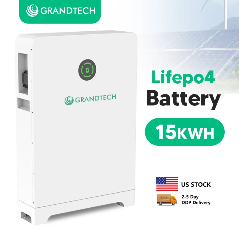 STOC SAMO STÁIT 10 mbliana 15 mbliana de Bhreithniú Lifepo4 Batairea Litiom Stóráil Fuinnimh Bhaile Powerwall 5.12kwh 10kwh 15kwh 20kwh 48v 200ah