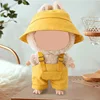 20. Yellow bucket hat + overalls (without doll)