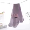 Orecchie di coniglio viola