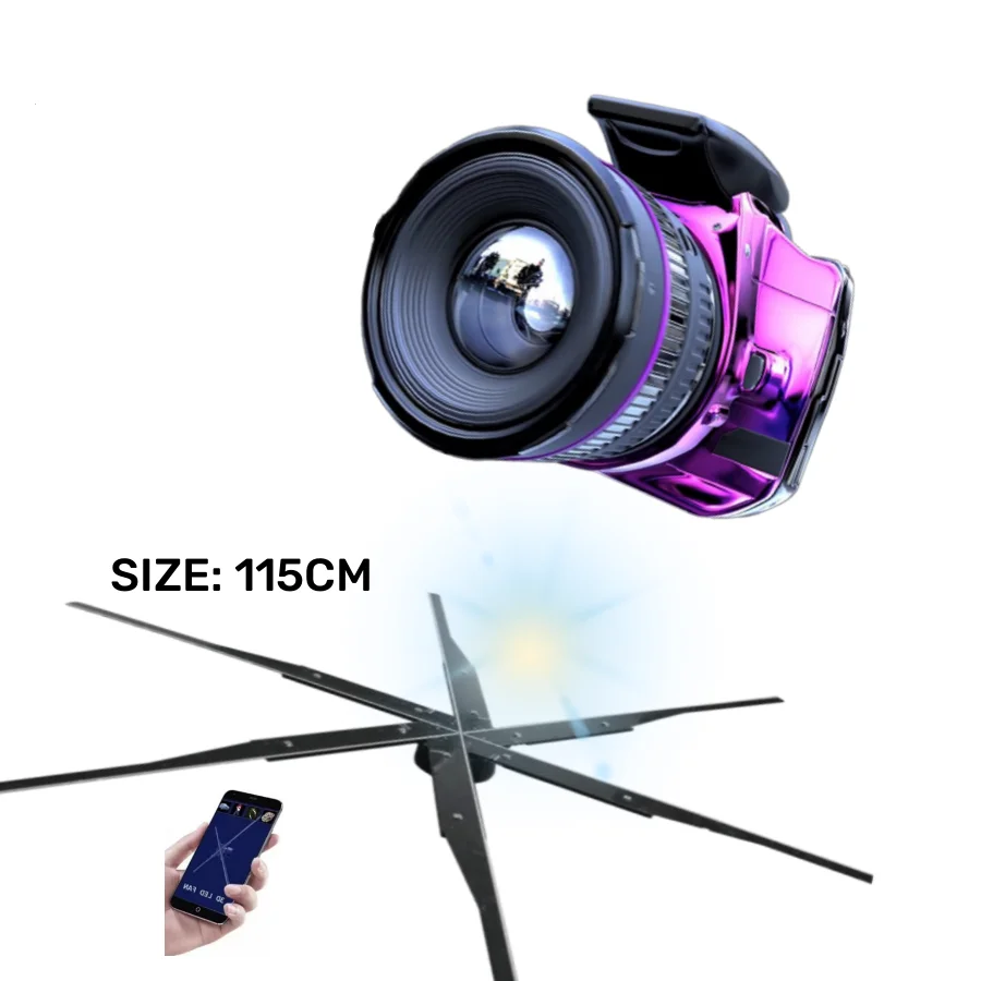 High Resolving 65cm Splicing Indoor Large Advertising Hologram Projector Led Display 3d Hologram Projector - Image 18