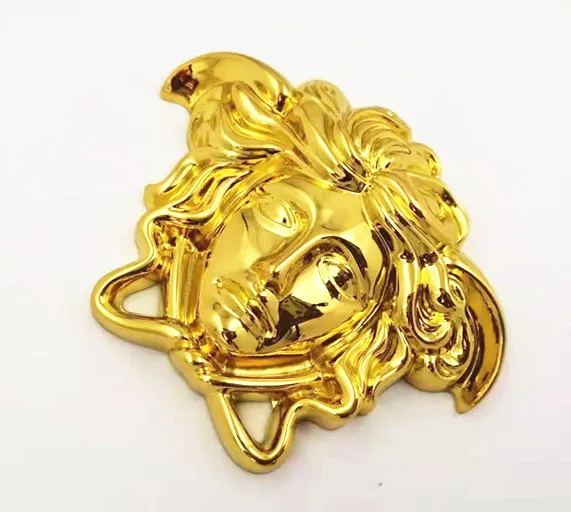 Versace Medusa Head Brooch Gold Bulk Golden Medallion Medusa