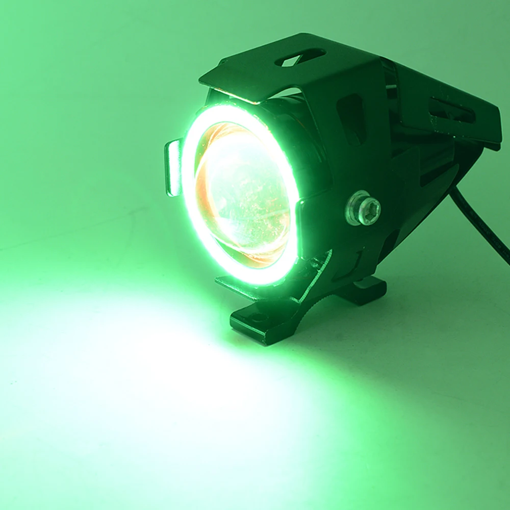 
 Стробоскоп мигающий ангельский глаз светодиодная противотуманная фара передняя фара U7 мотоциклетная светодиодная фара  