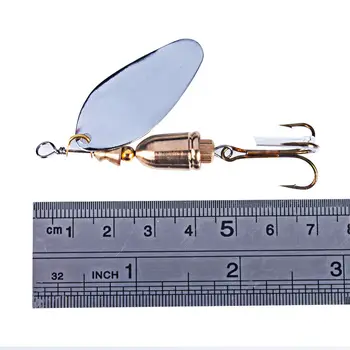 CHEERY Wholesale SP136 7cm 8.9g Printed Artificial Metal Spinner Baits Spoon Fishing Lures for Saltwater & Float Fishing – Metal Jig – view 4