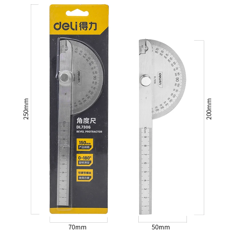 Jauge D'Angle De Biseau Circulaire 70mm En Acier Inoxydable - Outil Précis Avec 12 Angles Pour Menuiserie Et Aiguisage