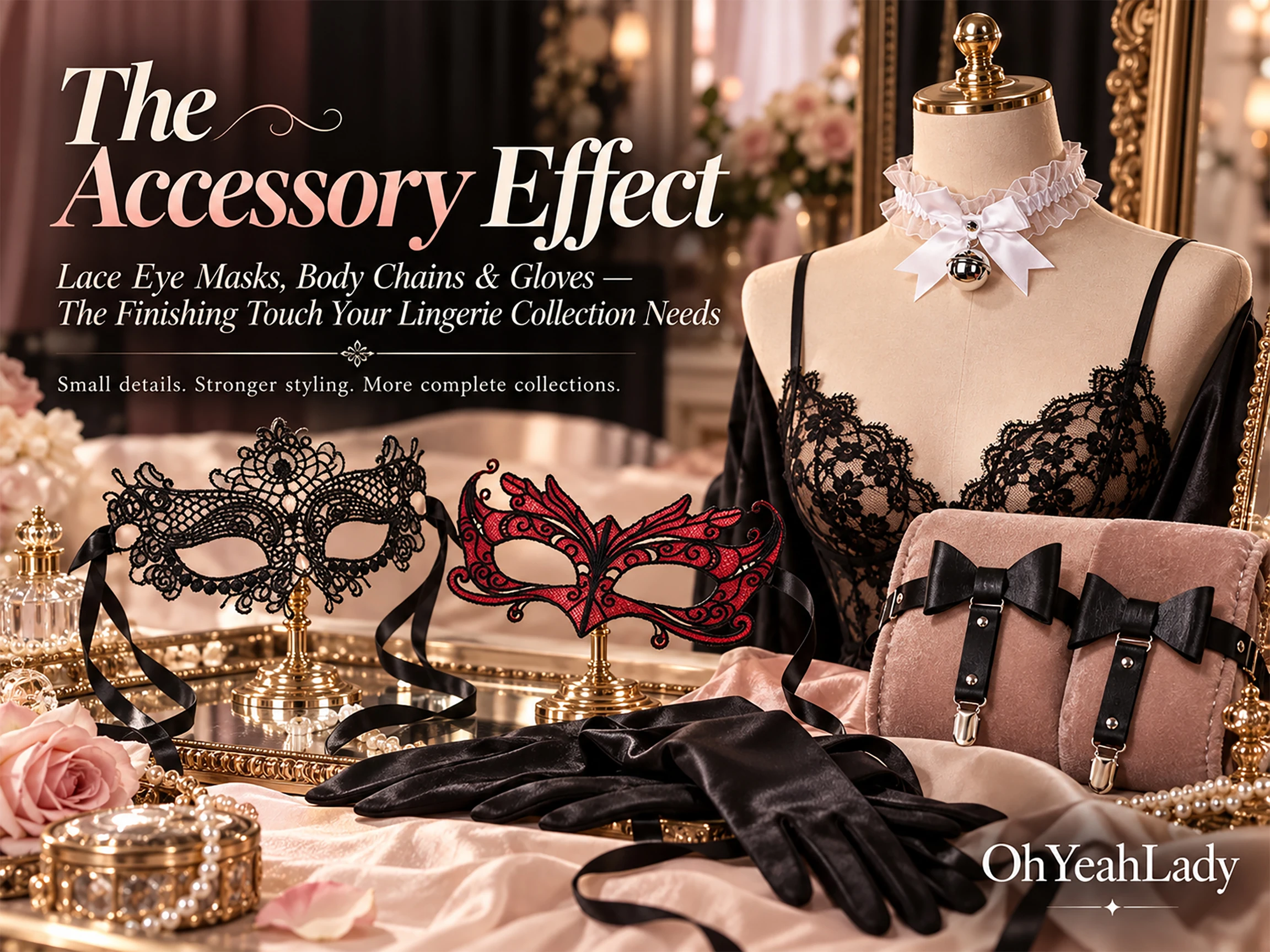 The Accessory Effect: Lace Eye Masks, Body Chains & Gloves — The Finishing Touch Your Lingerie Collection Needs