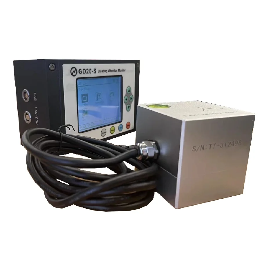 Vibration Analysis for Blasting Blasting Vibration Monitoring Machine for Sale High Accuacy Blasting Vibrometer