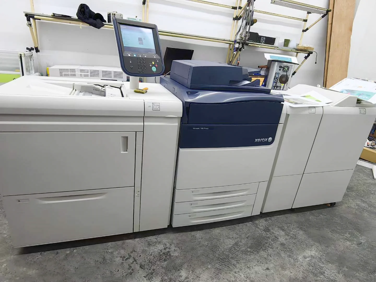 Refurbished Well V80 V180 Laser Printer - High Speed Color Copier