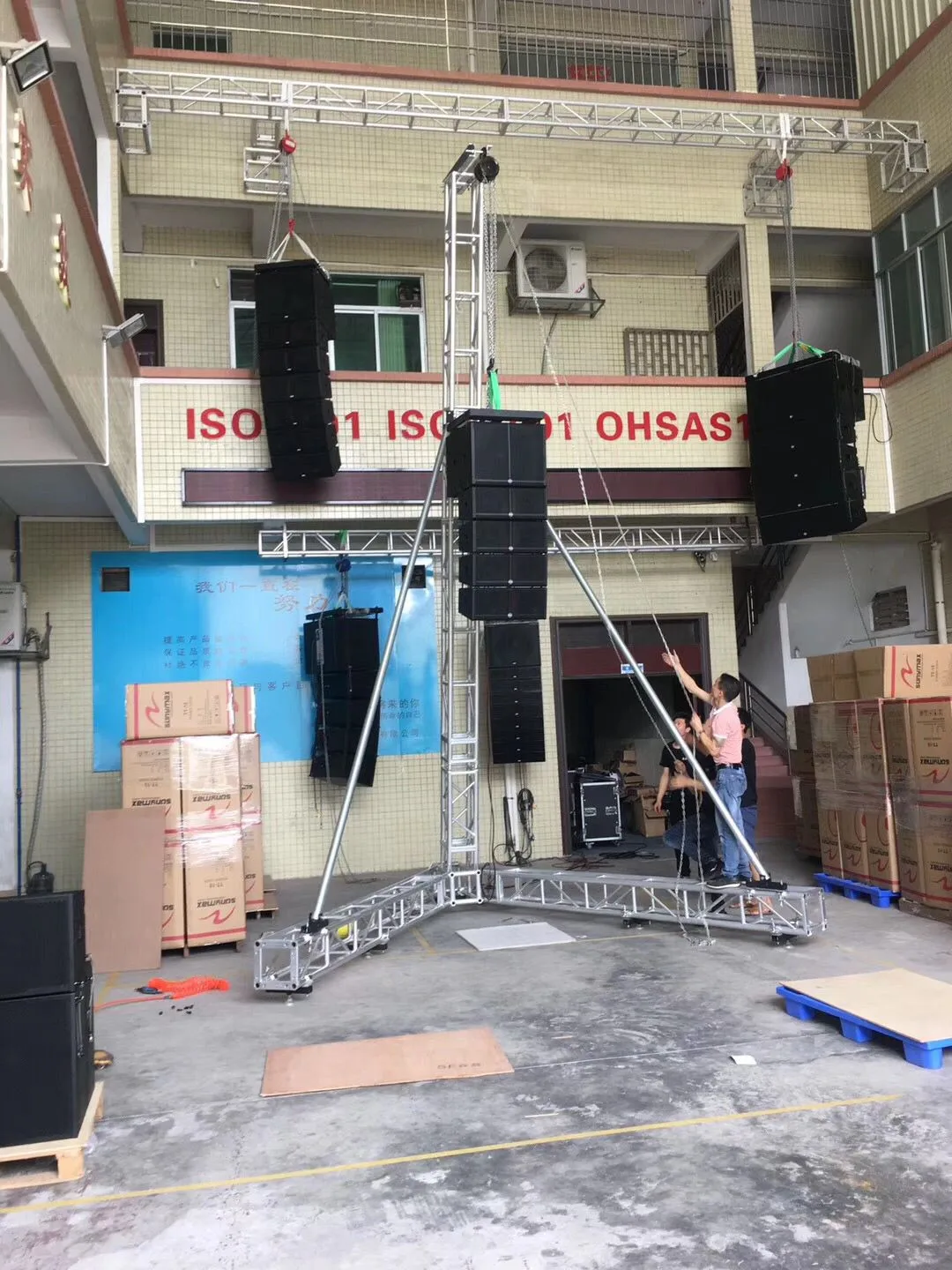 Professional Passive 10inch Line Array Speaker,Using At Outdoor Show Tw ...