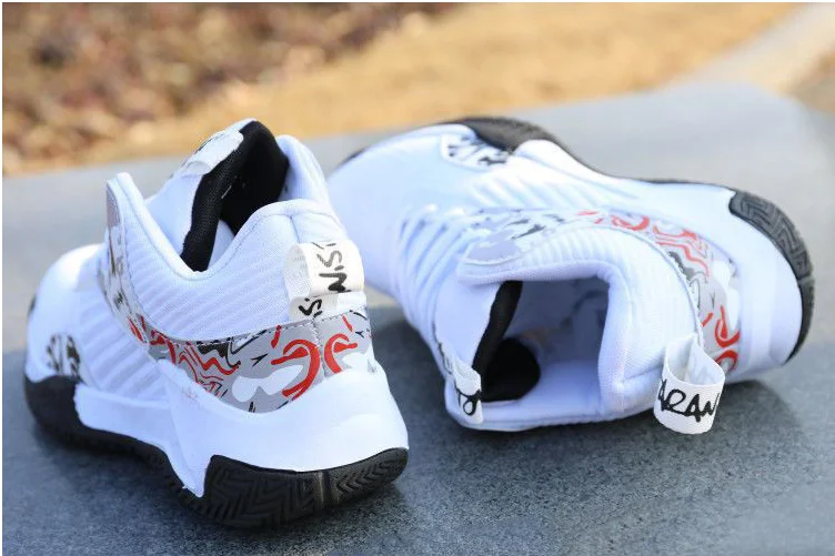 Fashion Brand Basketball Shoes High Quality Sneakers Thick Sole Non