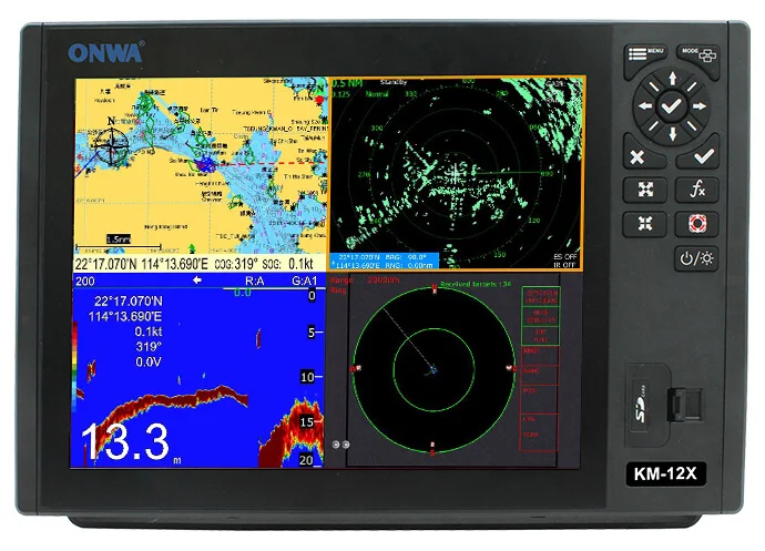 Marine GPS Chartplotter AIS Fish Finder Radar