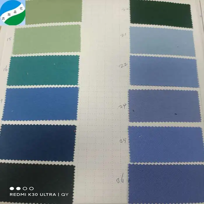 Well Sales Uniform Fabric Wholesale Gabardine Dyed Fabric 100%polyester Woven Fabric