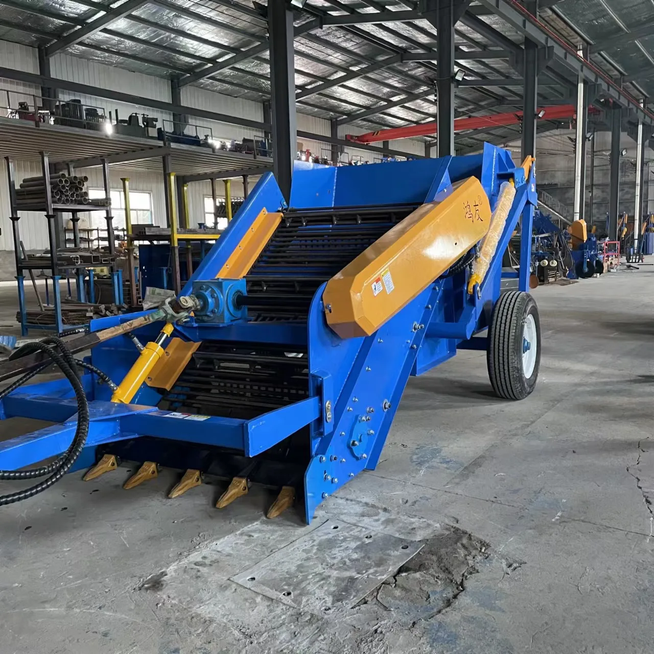 Rock Picker Stone Removal Stone Collecting Machine Stone Picker For ...