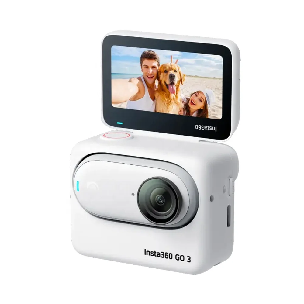 Smallest Action Cam Insta360 GO 3 Tiny Wearable Camera 2.7K with Action Pod Flip Screen Reseller Price Bulk Order Deals