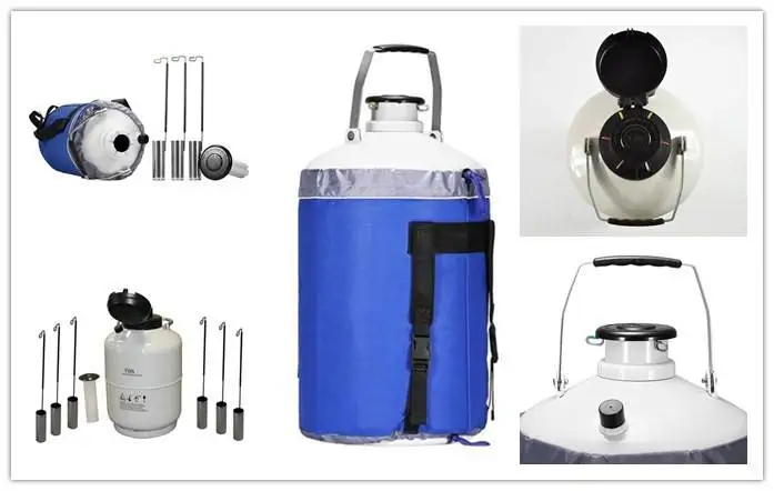 High Quality Liquid Nitrogen Storage Container for Cattle Semen