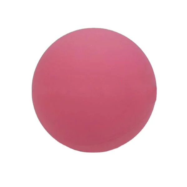 High Quality Custom logo Printing Pink Color Cheap Price Hollow Rubber Bouncing Pinky Ball