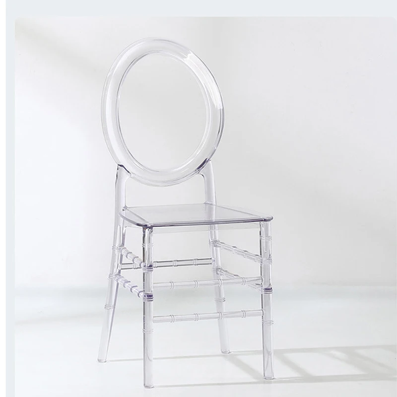 Acrylic Wedding Chair with Cushion Plastic Chair for Event wedding and event chairs