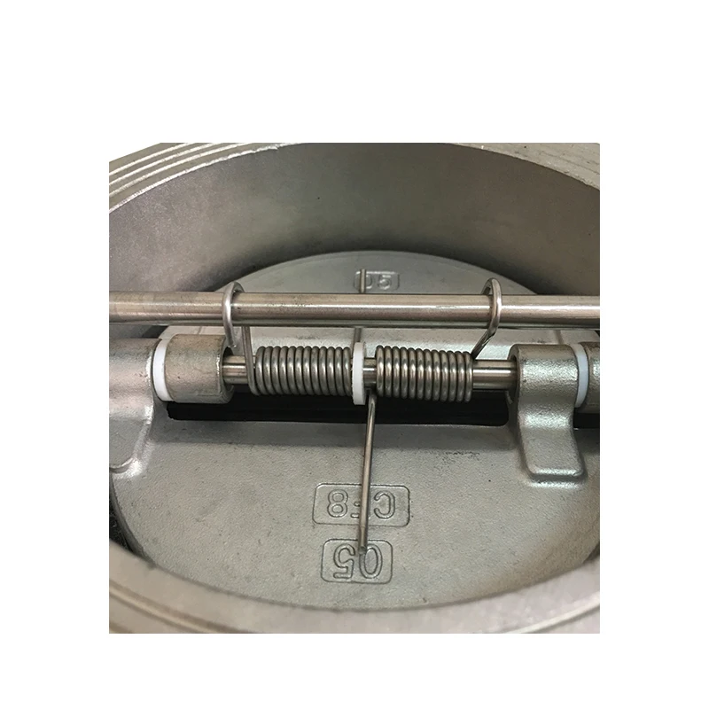 PN16 Double Disc Doul Plate Type Wafer Non Return Check Valve  Price