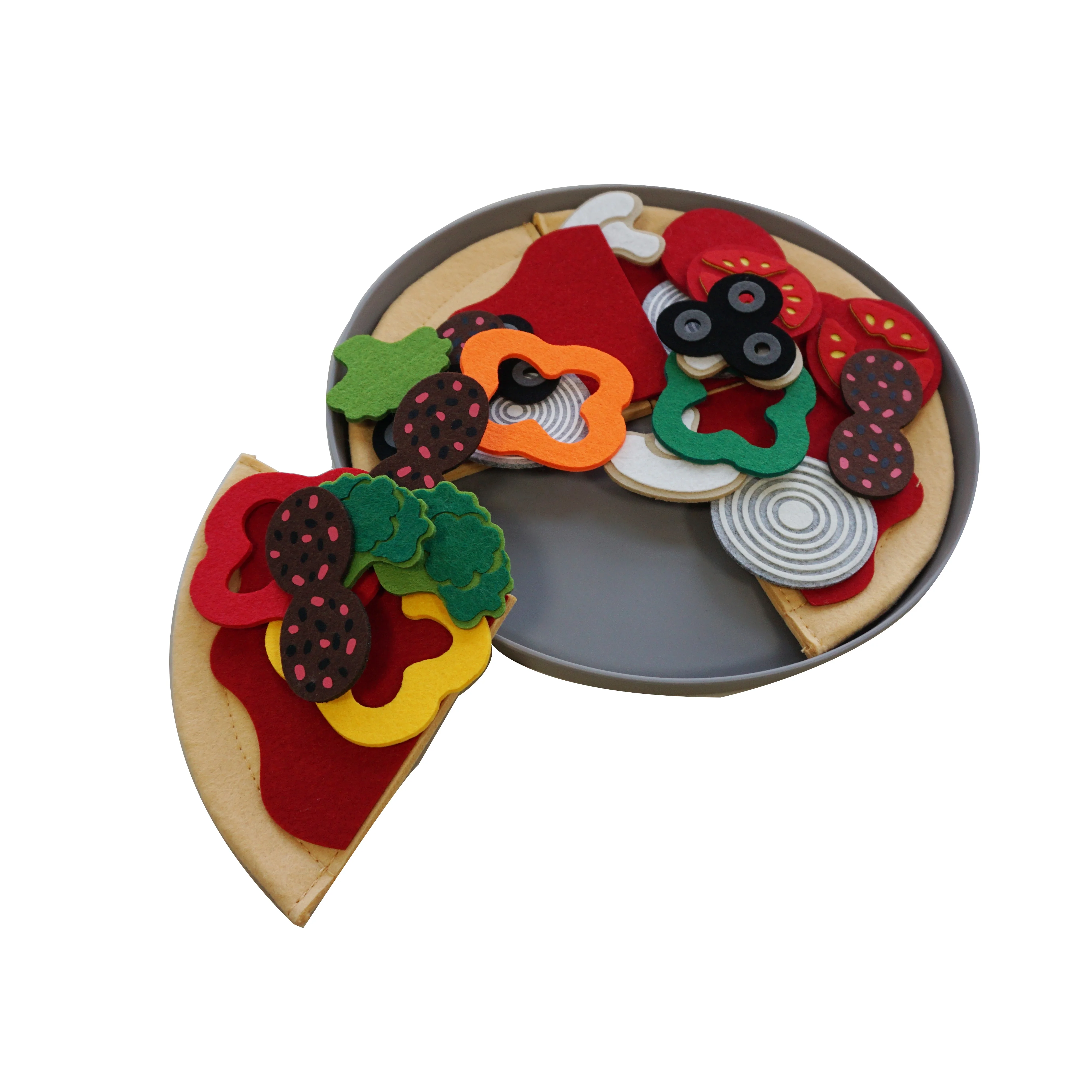 Felt Play Food - Pizza Set