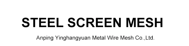 Heavy Duty Crimped Wire Mesh Screen for Rock Crusher Vibrating Sand Sieving