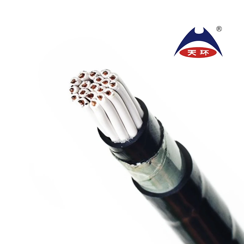 KVVP KVVP2 KVVP22 Industrial Control Cable with PVC Insulation Nominal Cross Section Stranded Copper Conductor