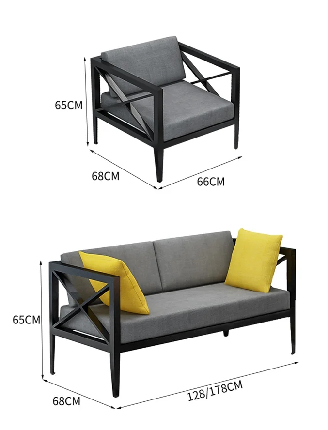 2021 Latest Modern Living Room Luxury Sofa Commercial Area 1/2/3 Seats Fabric European Style Sofa Set