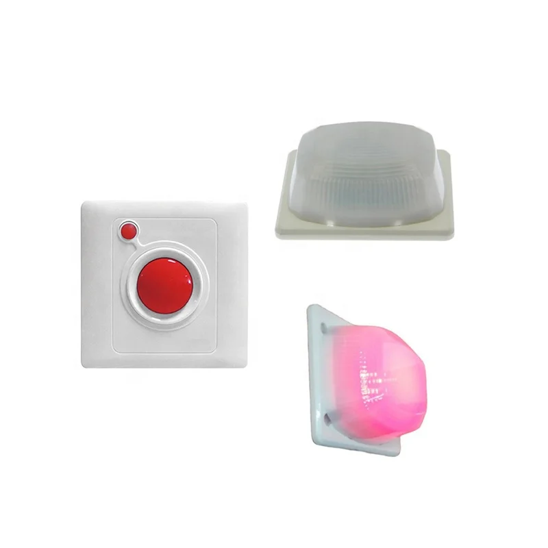 Fixed Home Personal Panic Push Button Call Switch Emergency Alarm Hospital Sos Wireless Nurse Call Button System