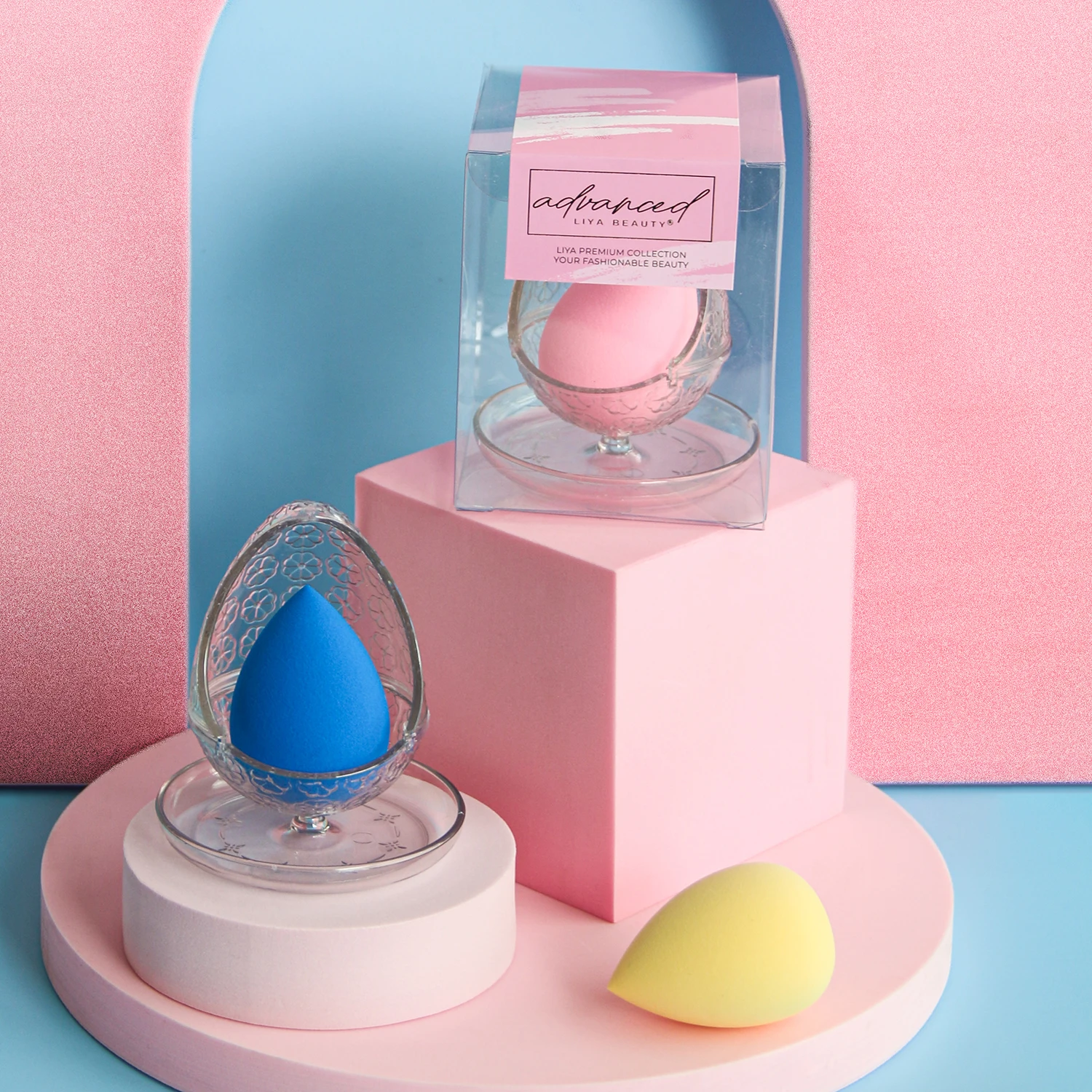 Extra Large Nonlatex Marshmallow Beauty Sponge Blender Ultra Soft