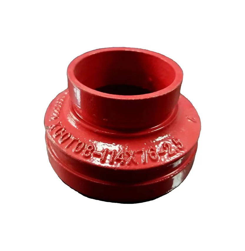 Ductile Iron Trench Concentric Reducer Direct Pipe Fittings Fire