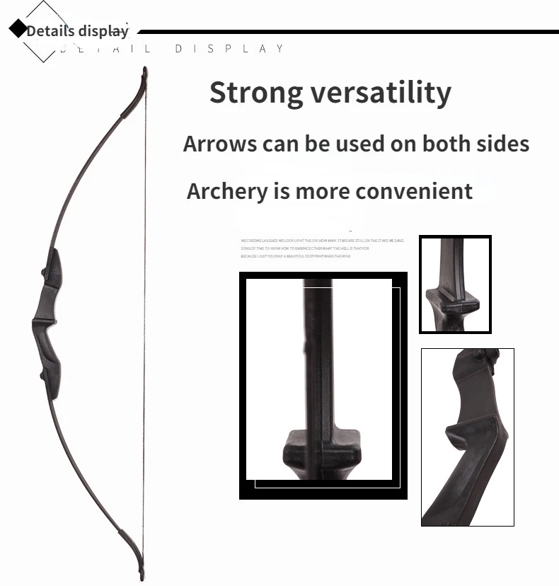 Spot Outdoor Archery Recurve Bow Split Double Arrow Table Left And