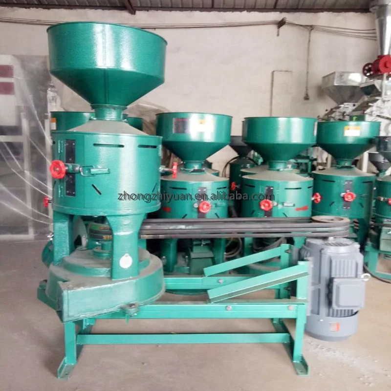 Small Oat Buckwheat Hulling Machine Maize Degerminator Rice Paddy Sesame Peeling Machine
