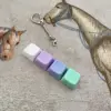 white/light purple/haze blue/green