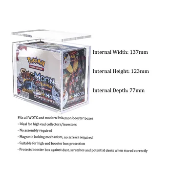 fake pokemon booster box sun and moon Pokmon Ultra Prism: Pack with Mega Greninja ex as the flagship Pokemon Pokemon Magnetic Acrylic Booster Box