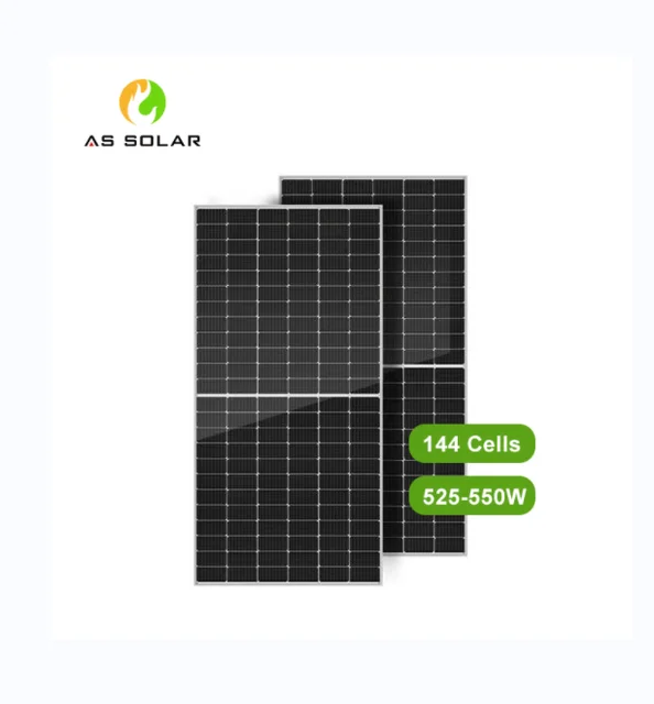 China Wholesale Price Solar Panel 525W To 550W Monocrystalline 182mm Solar module